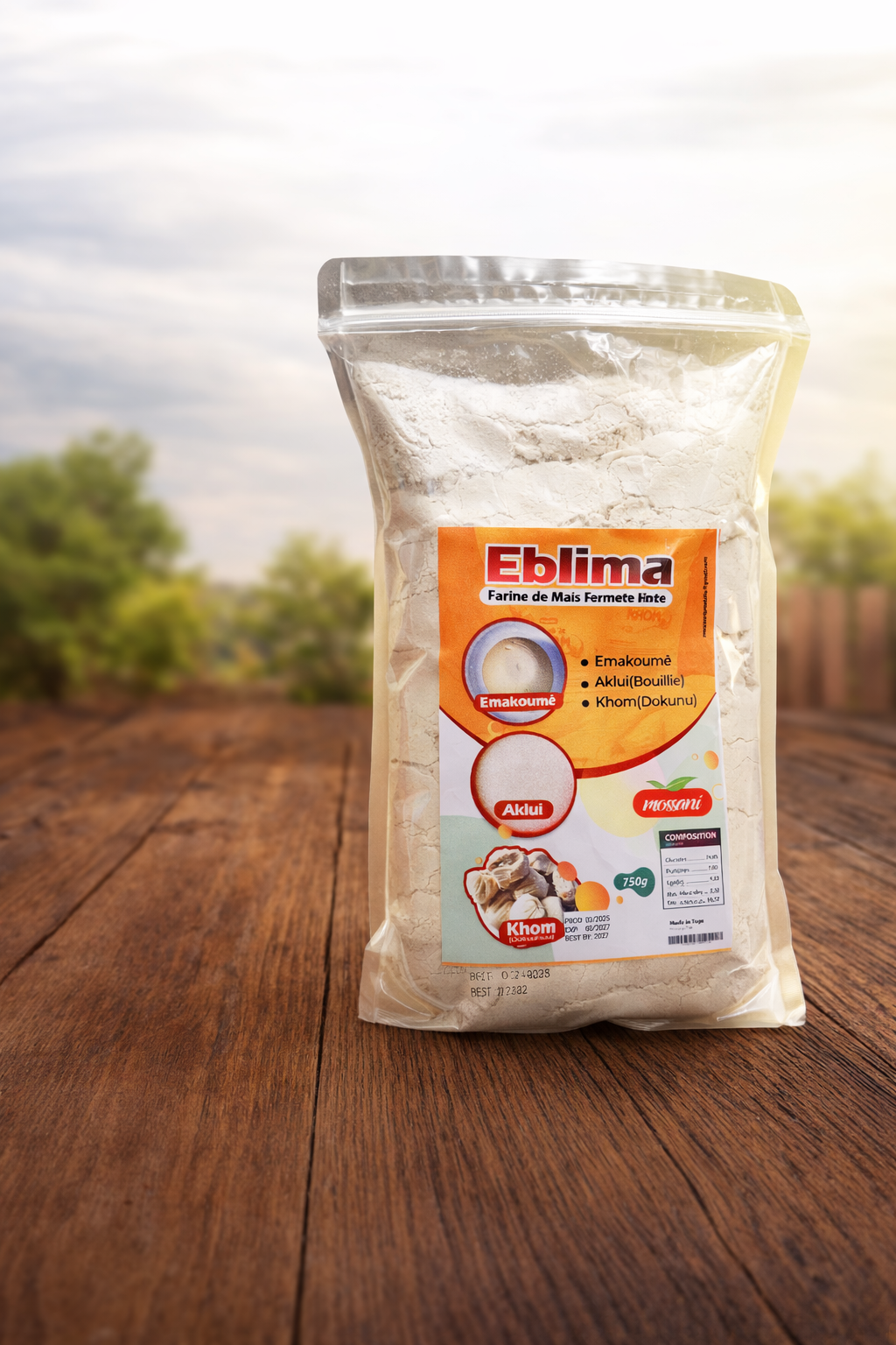 Farine de maïs fermentée – Eblima 750g