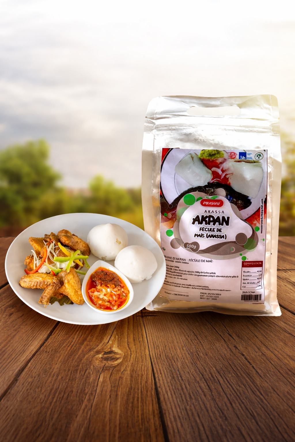 Fécule de maïs – Akpan 500g